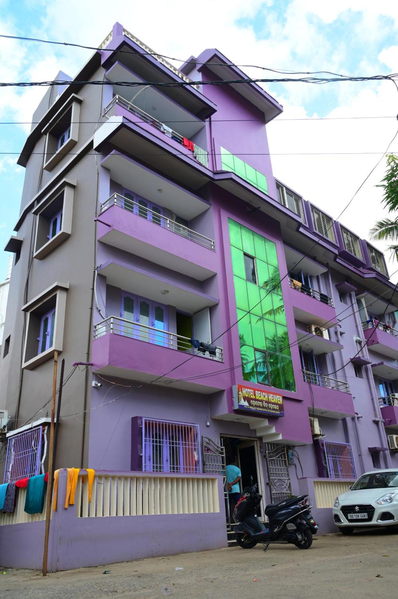 Mor Hotel Beach Heaven-স্বর্গদ্বার গোল্ডেন বিচ এবং মন্দিরের কাছে হোটেল বিচ হেভেন- Near Golden Beach & Temple Best Selling & Best Choice Of Travellers Puri Buitenkant foto