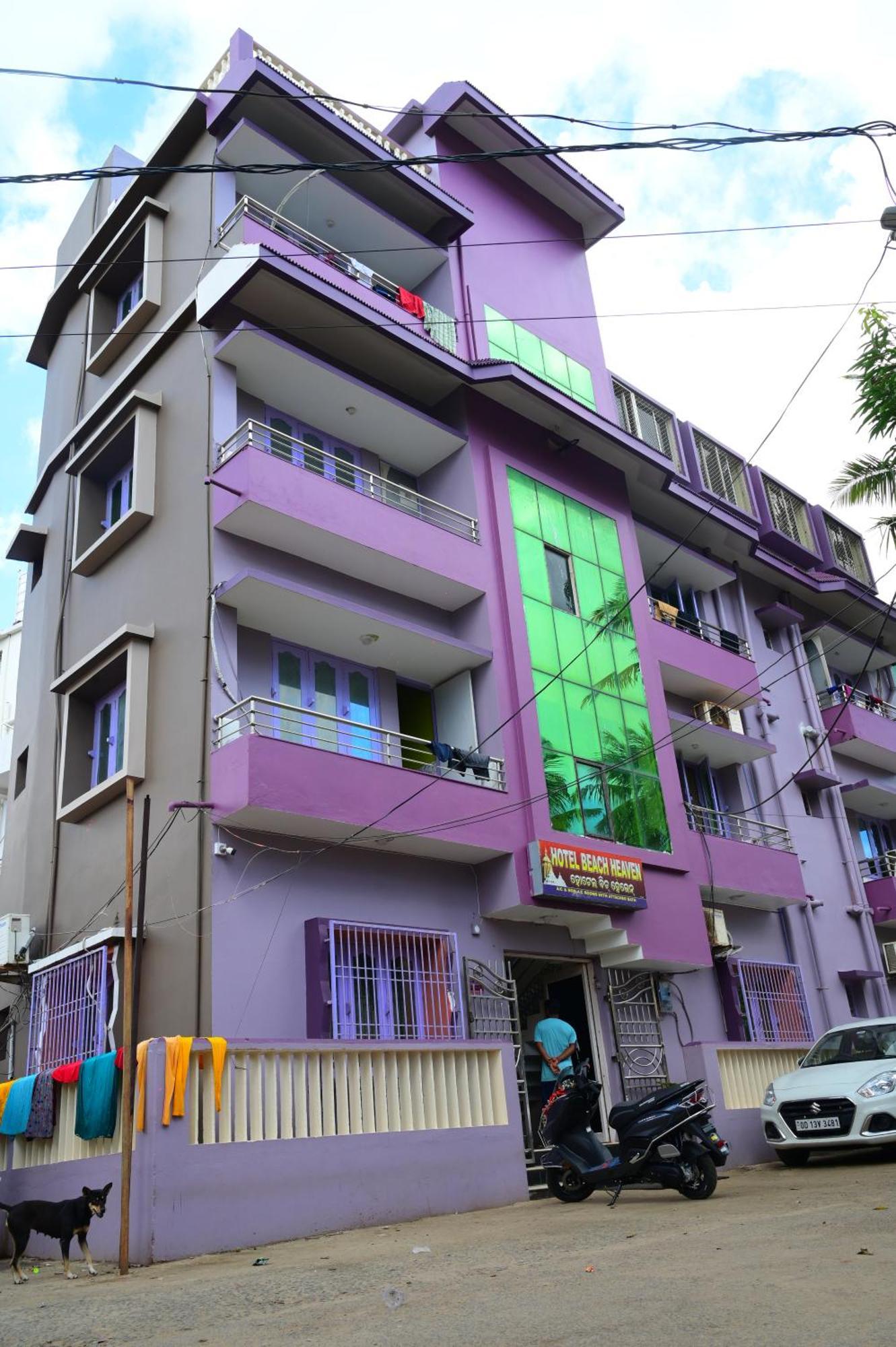 Mor Hotel Beach Heaven-স্বর্গদ্বার গোল্ডেন বিচ এবং মন্দিরের কাছে হোটেল বিচ হেভেন- Near Golden Beach & Temple Best Selling & Best Choice Of Travellers Puri Buitenkant foto
